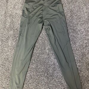 American Eagle Outfitters Olive Green Leggings